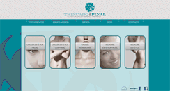Desktop Screenshot of clinicatrincadopinal.com